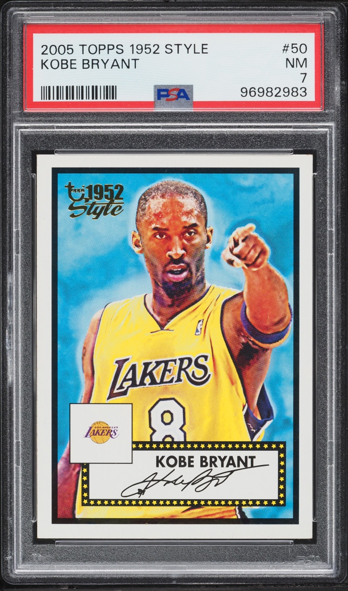 2005 Topps Style '52 Kobe Bryant #50 PSA 7 NRMT
