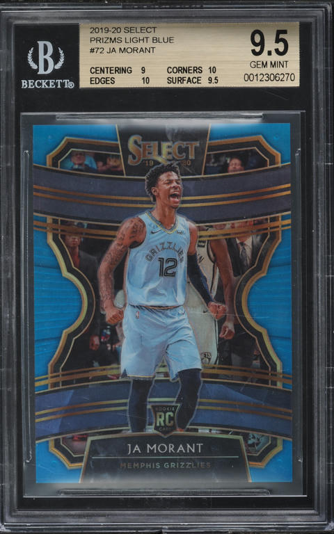 2019 Panini Contenders Draft Ticket Diamond Ja Morant ROOKIE AUTO