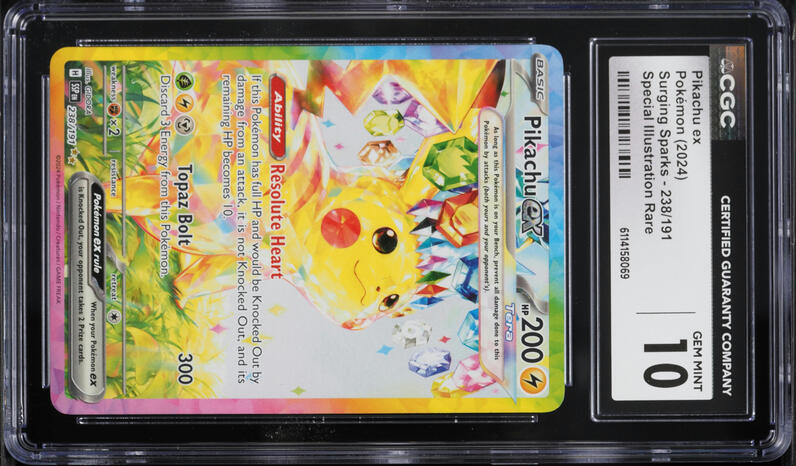 2024 Pokemon Japanese SV Super Electric Breaker Full Art Pikachu