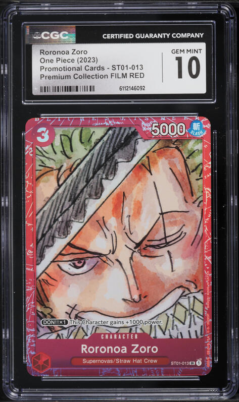 2023 One Piece Japanese Flagship Battle Winner Roronoa Zoro #OP01