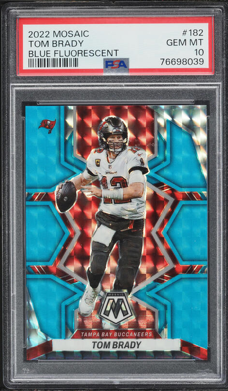 2000 Pacific Draft Picks Tom Brady ROOKIE /999 #403 BGS 8.5 NM-MT+