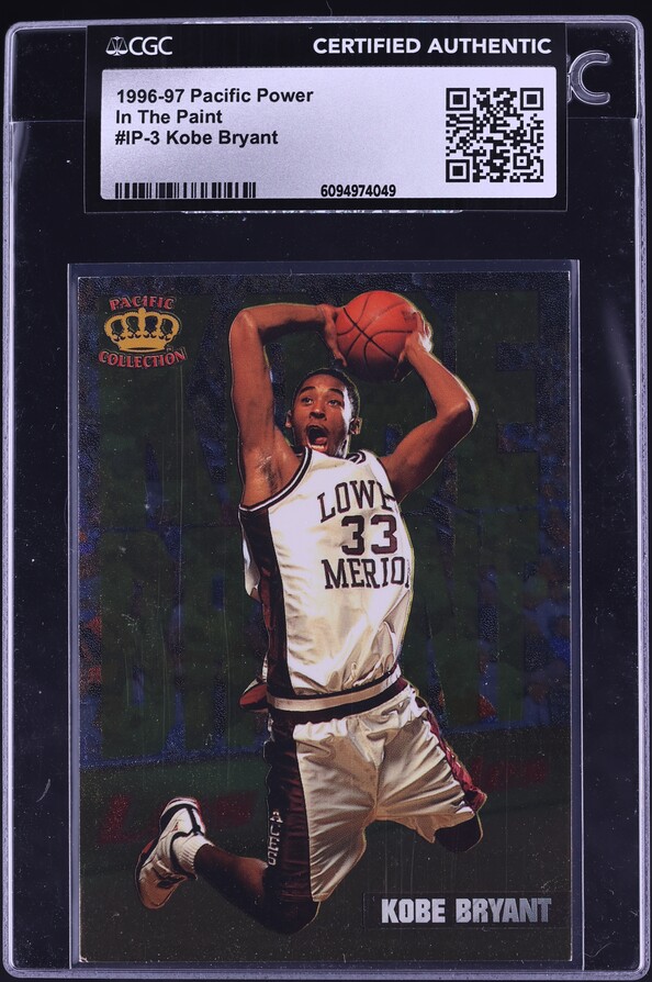1996 Skybox Z-Force Z-Peat Zebut Kobe Bryant ROOKIE #3 PSA 10 GEM