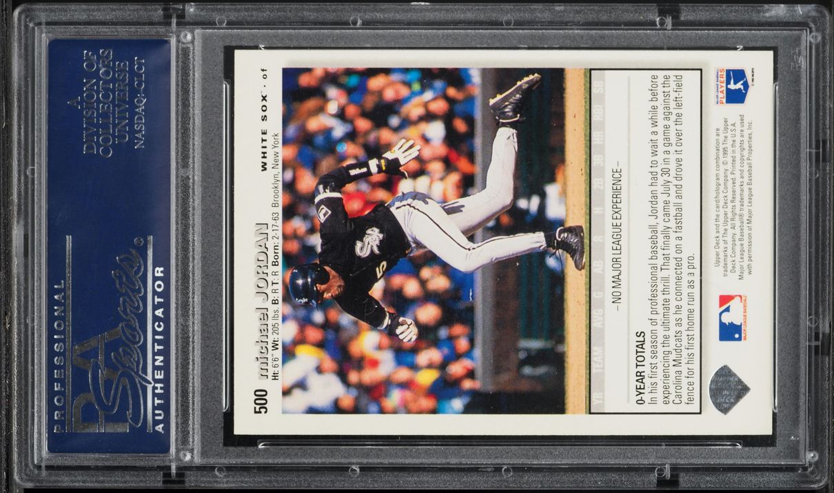 1995 Collector's Choice Michael Jordan ROOKIE #500 PSA 10 GEM MINT