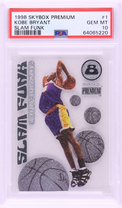 1998 Skybox Premium Slam Funk Kobe Bryant #1 PSA 10 GEM MINT