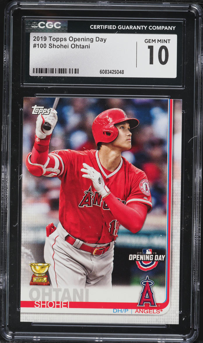 2019 Topps Opening Day Shohei Ohtani #100 CGC 10 GEM MINT