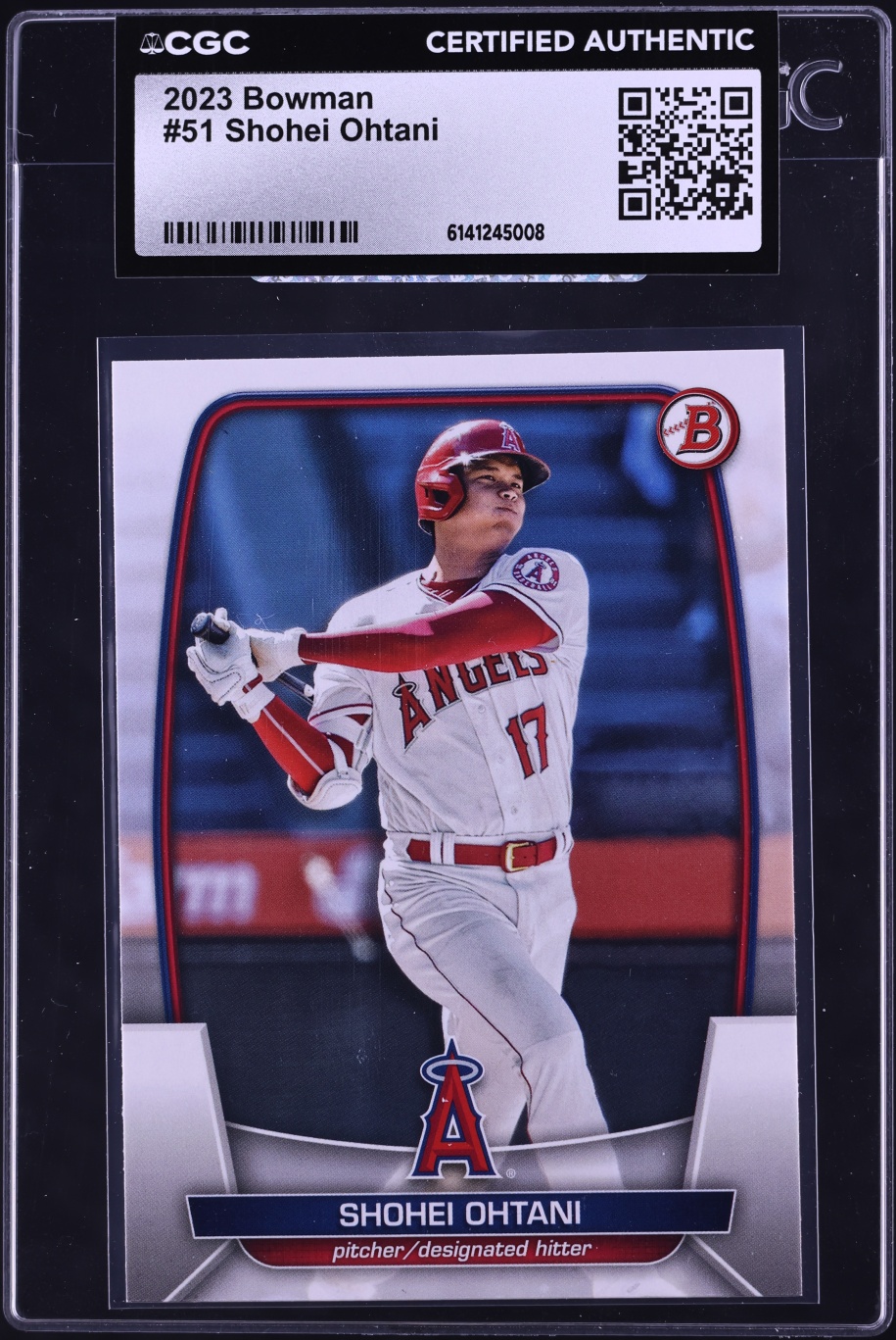 2023 Bowman Shohei Ohtani #51 CGC AUTH