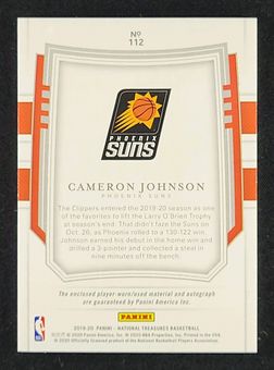 2019 National Treasures Cameron Johnson ROOKIE PATCH AUTO /99 #112 MBA AUTH