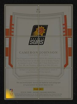 2019 National Treasures Cameron Johnson ROOKIE PATCH AUTO /99 #112 MBA AUTH