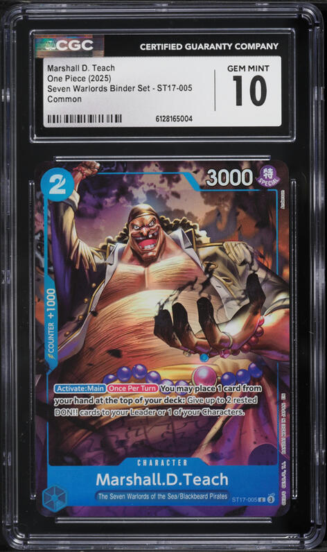 2024 One Piece Emperors In New World Alt Art Marshall D. Teach L