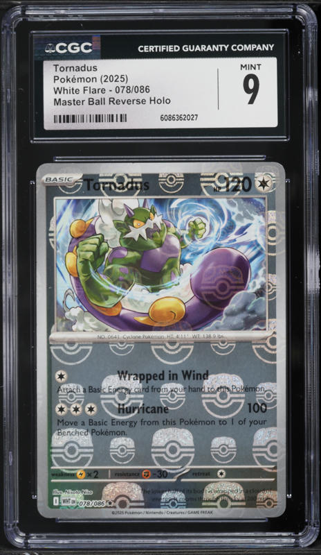 2025 Pokemon Japanese SV White Flare SAR Hilda #173 CGC 10