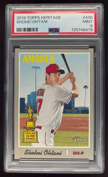 大谷翔平　2019 TOPPS HERITAGE SHOHEI OHTANI 2019 Topps Heritage Shohei Ohtani All Star Rookie Los