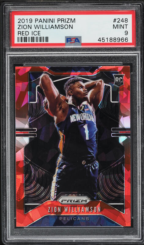 2019 Panini Court Kings Dressed To Impress Zion Williamson ROOKIE