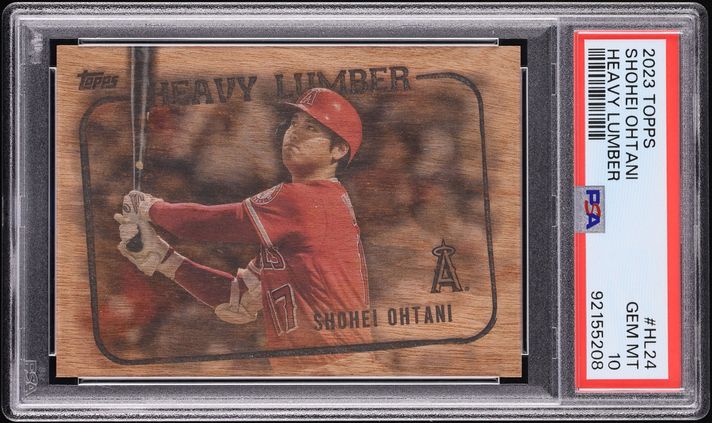2023 Topps Heavy Lumber Shohei Ohtani #HL-24 PSA 10 GEM MINT