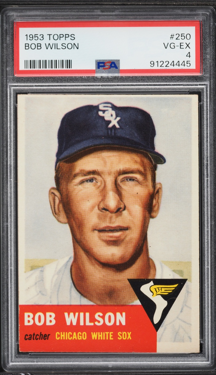 1953 Topps Bob Wilson #250 PSA 4 VGEX