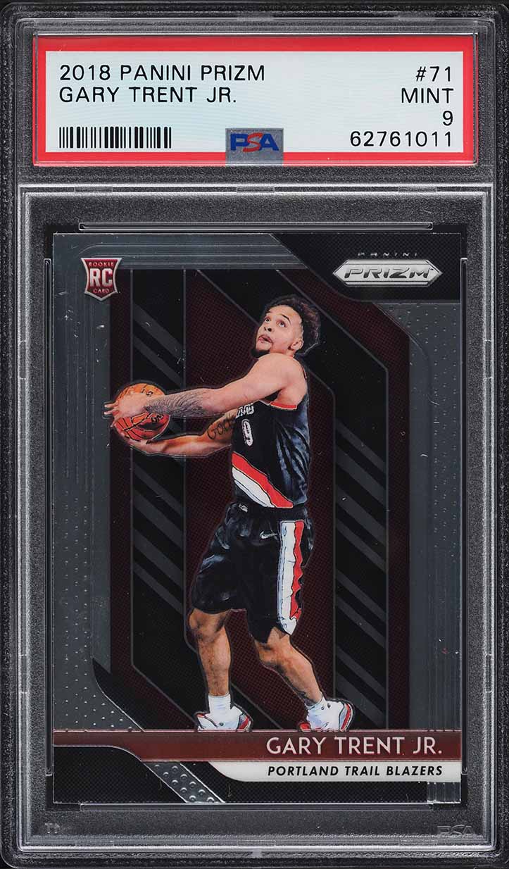 2018 Panini Prizm Gary Trent Jr. ROOKIE #71 PSA 9 MINT