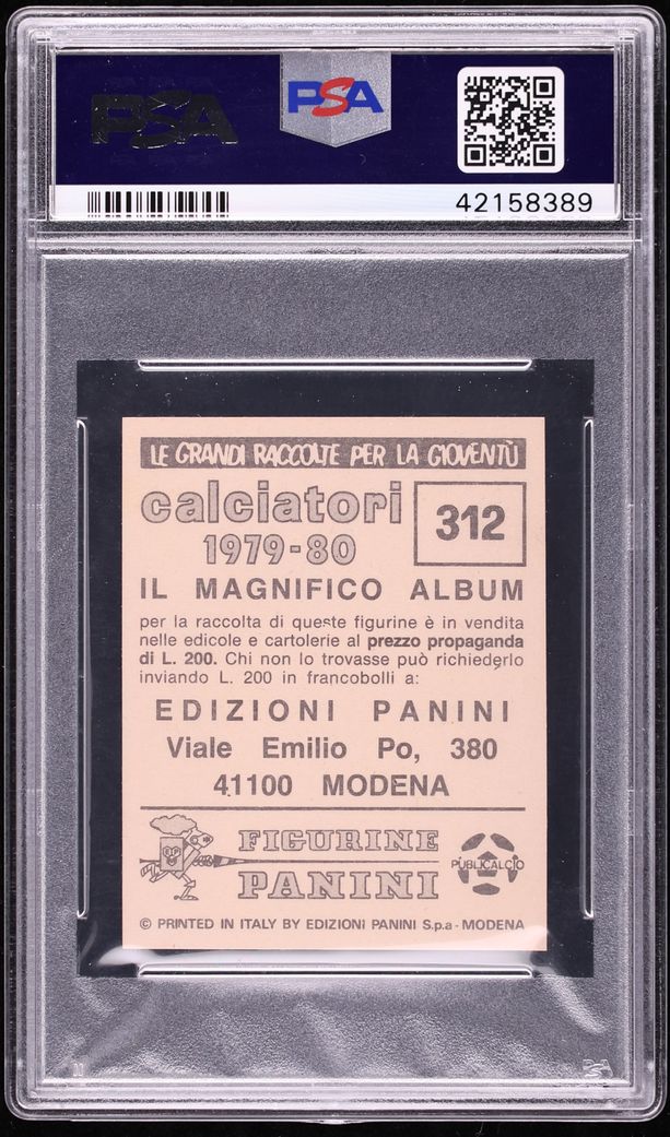 1979 Panini Diego Maradona Rookie Psa 4 Vg-ex Argentina | Meses sin interés