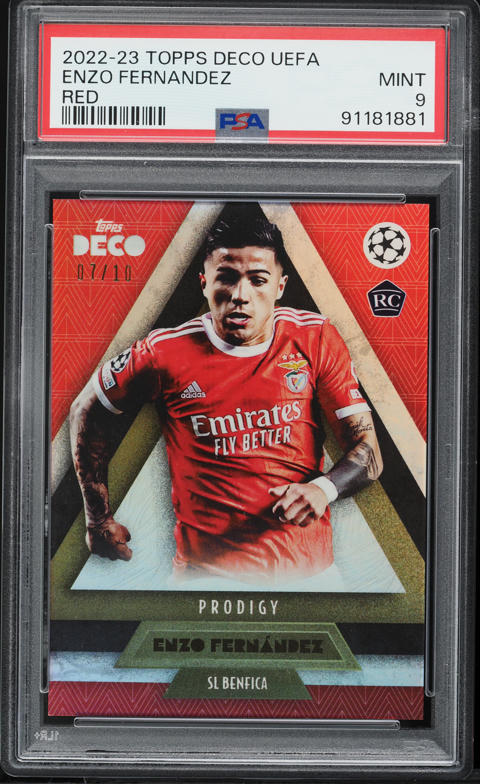 2022 Topps Chrome UEFA Club Competitions Golazo Gold Refractor