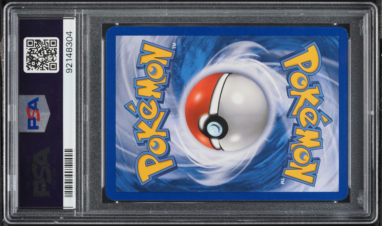 2010 Pokemon HeartGold & SoulSilver Unleashed Holo Suicune & Entei Legend #95 PSA 9 MINT