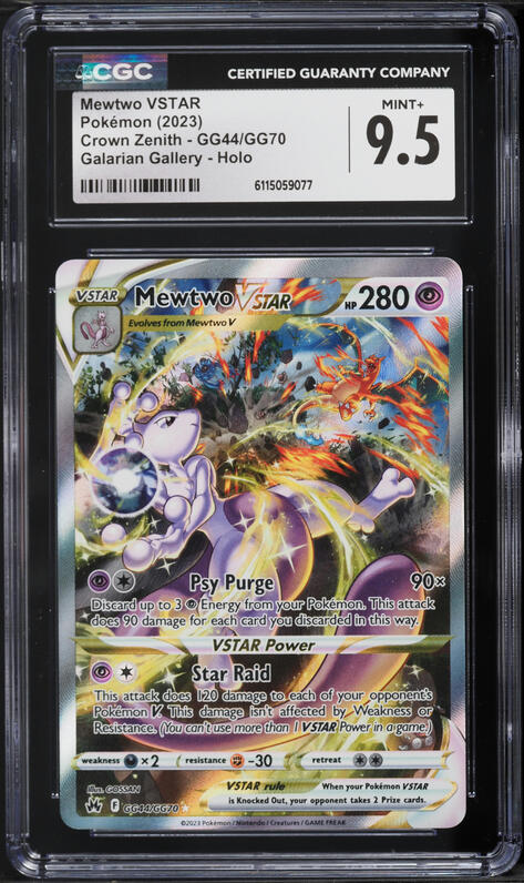 2023 Pokemon Japanese Classic Collection Holo Mewtwo #14 PSA 10