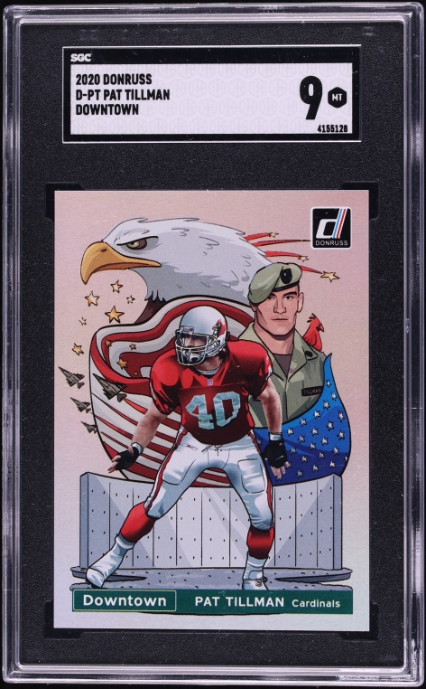 2020 Donruss Downtown Pat Tillman #D-PT SGC 9 MINT