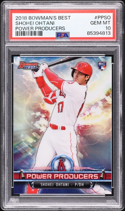 大谷翔平 2018 Bowman's Best 1998 Performers Shohei Ohtani #SO Prices | 2018 Bowman's Best 1998
