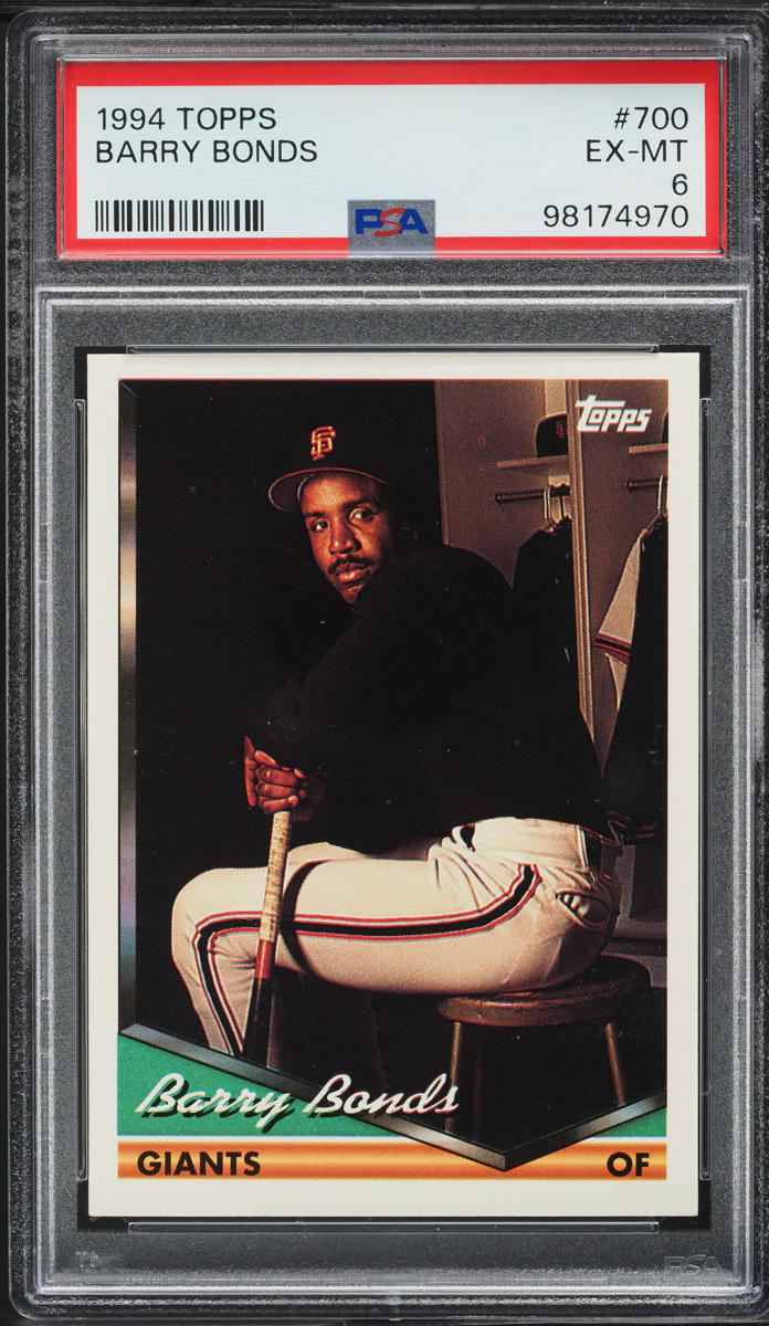 1994 Topps Barry Bonds #700 PSA 6 EXMT