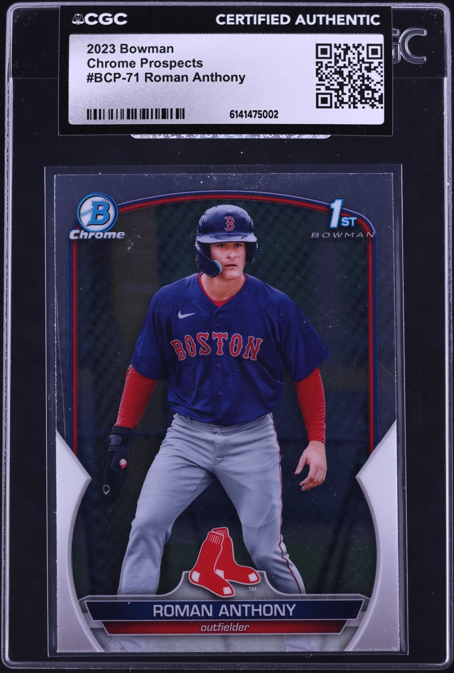 2023 Bowman Chrome Roman Anthony PROSPECT #BCP-71 CGC AUTH