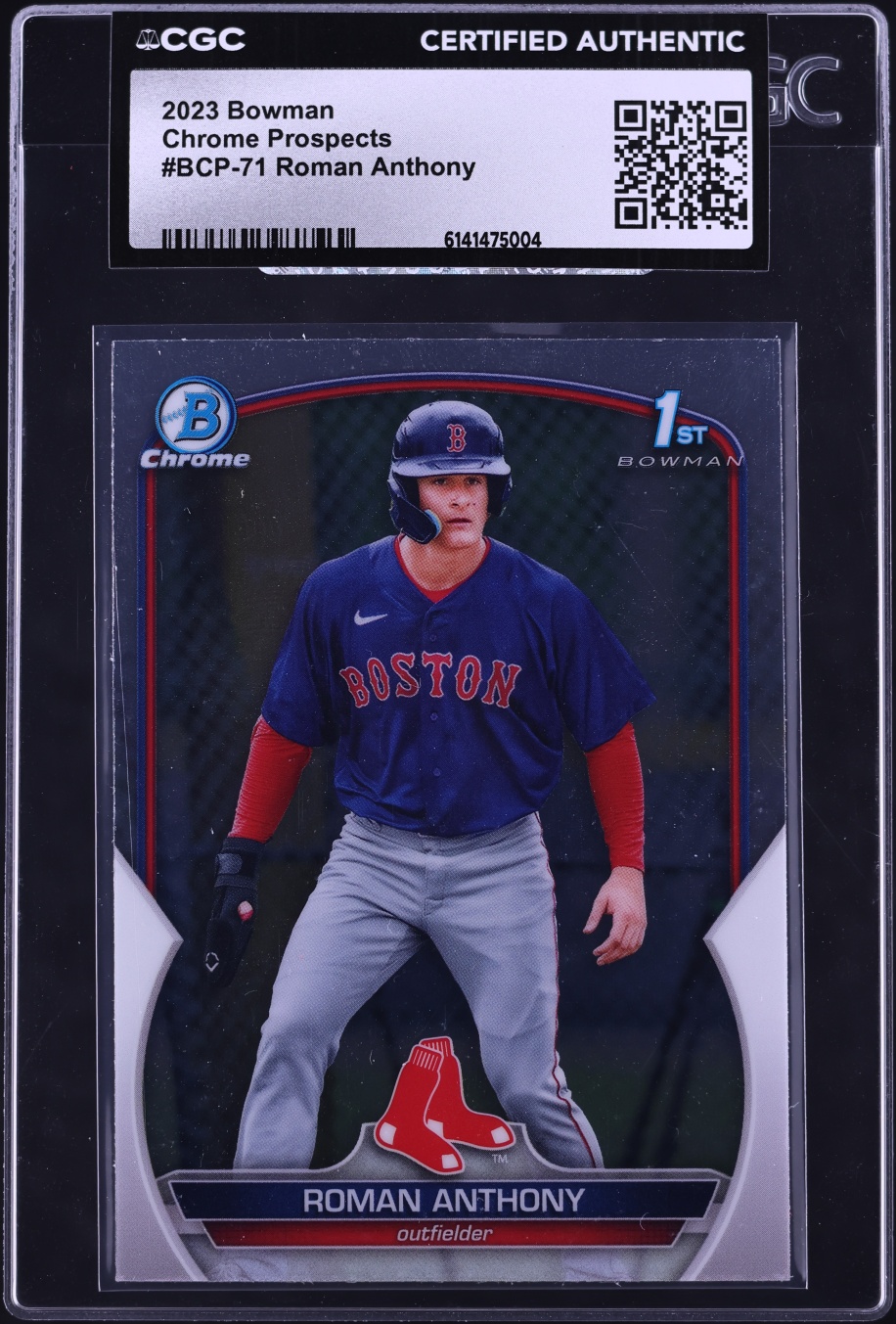 2023 Bowman Chrome Roman Anthony PROSPECT #BCP-71 CGC AUTH