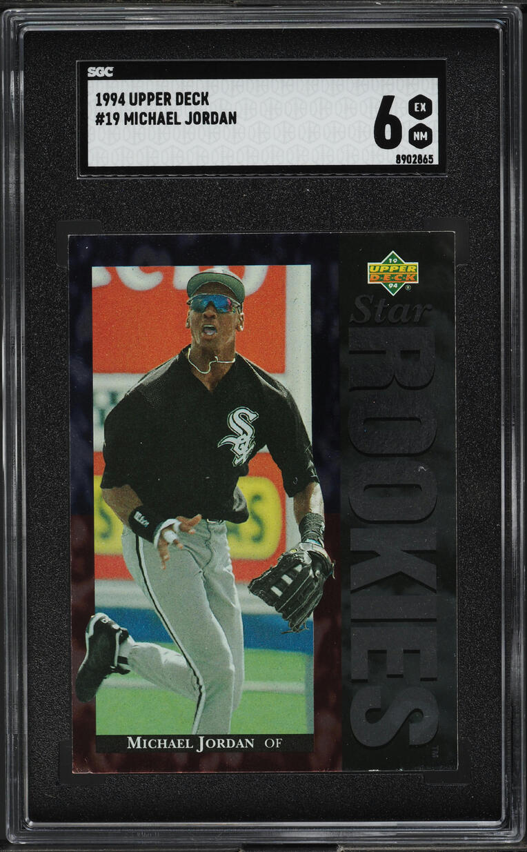1994 Upper Deck Michael Jordan ROOKIE #19 SGC 6 EXMT