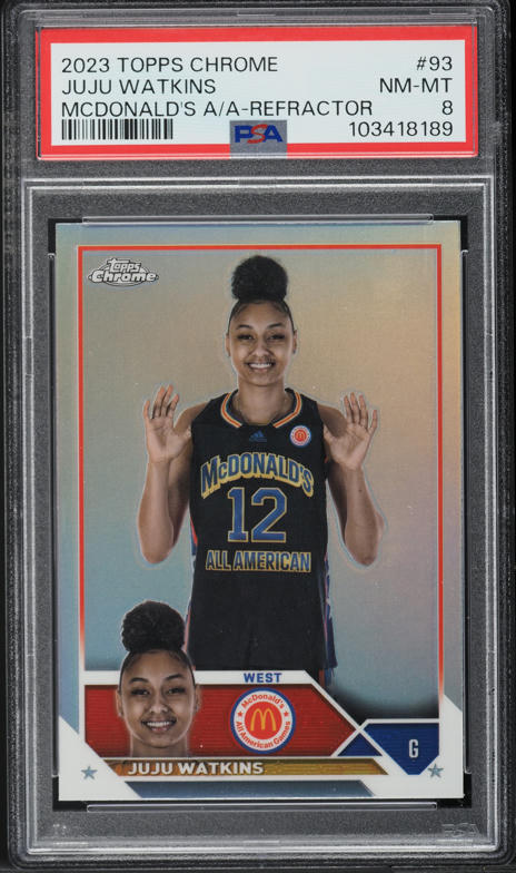 2023 Topps Chrome '07 McDonald's All-American Juju Watkins ROOKIE