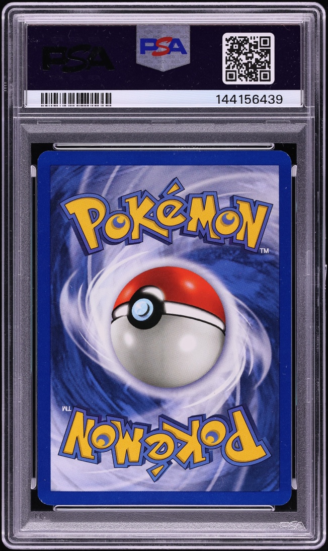 2000 Pokemon Black Star Promo Game Boy Holo Meowth #10 PSA 8 NM-MT