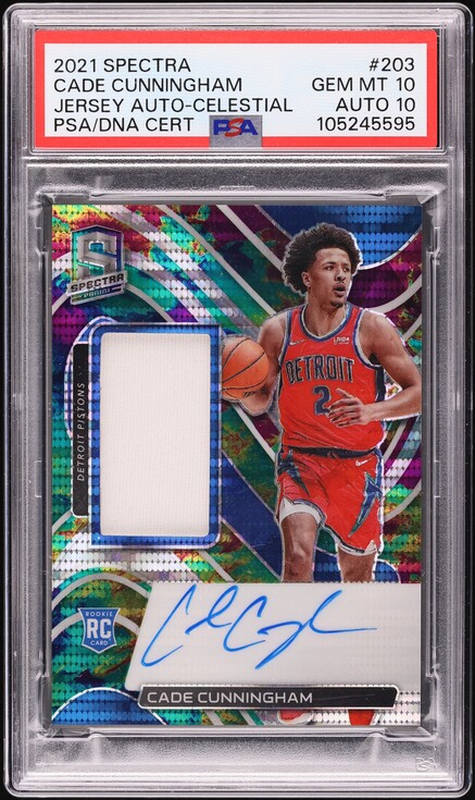 その他 cade cunningham RC patch auto 2021 National Treasures Cade Cunningham ROOKIE PATCH AUTO /99 #123