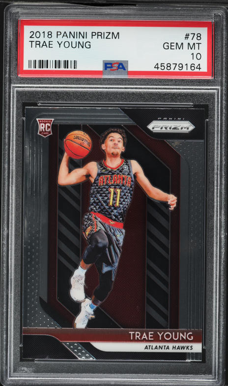 Trae Young 2018 Prizm #78 Ruby Wave Price Guide - Sports Card