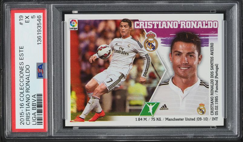 2015 Panini Flawless Signature Cristiano Ronaldo AUTO DNA 10 /25