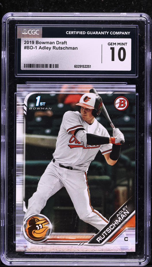 Adley Rutschman 2019 Panini 10シリ auto Adley Rutschman 2019 Panini Contenders Draft Picks Auto /10