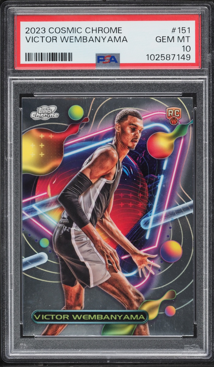 2023 Topps Chrome Cosmic Victor Wembanyama ROOKIE #151 PSA 10 GEM MINT