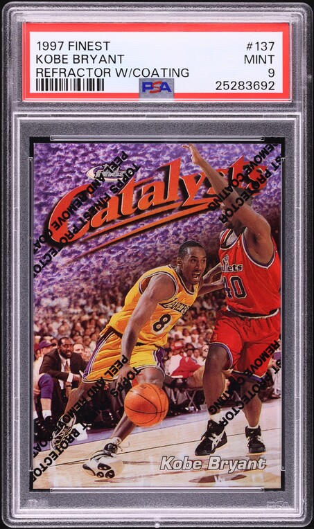1997 Metal Universe Titanium Die-Cut Kobe Bryant #3 PSA 10 GEM
