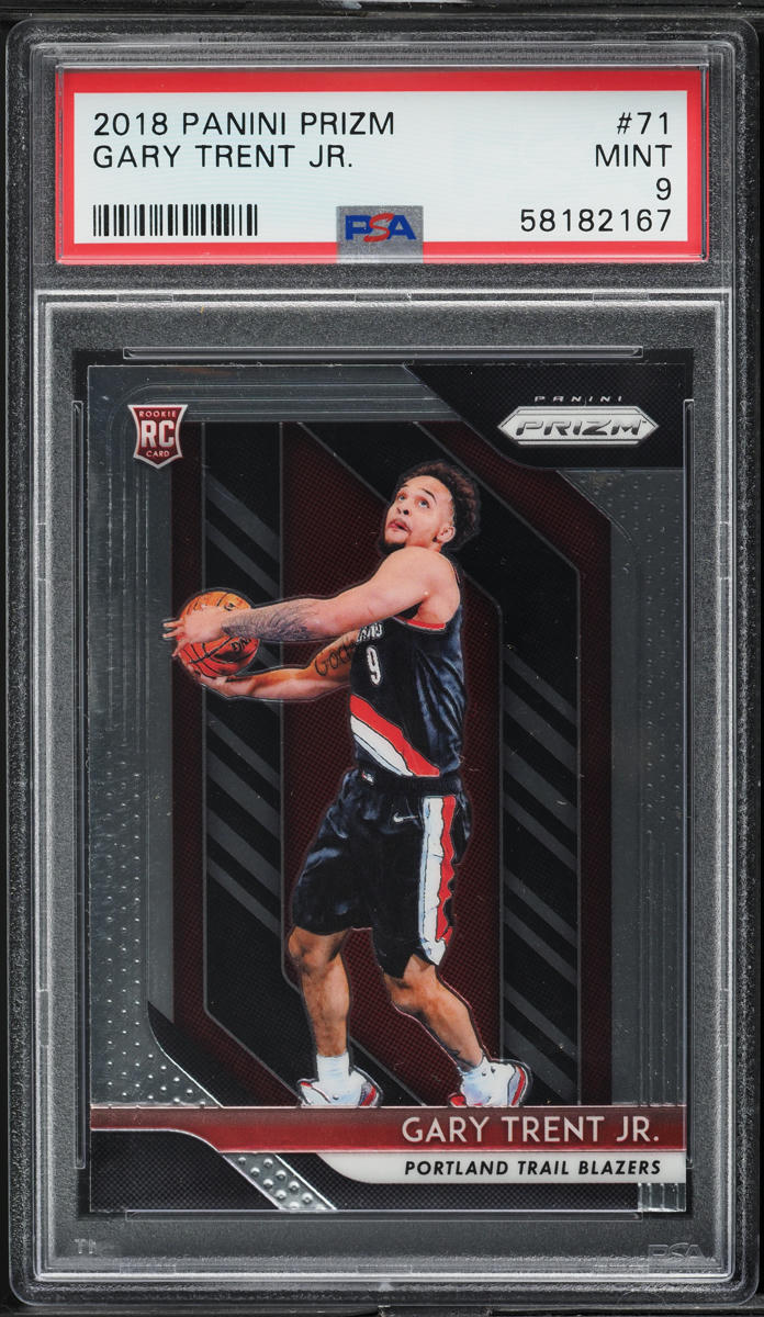 2018 Panini Prizm Gary Trent Jr. ROOKIE #71 PSA 9 MINT