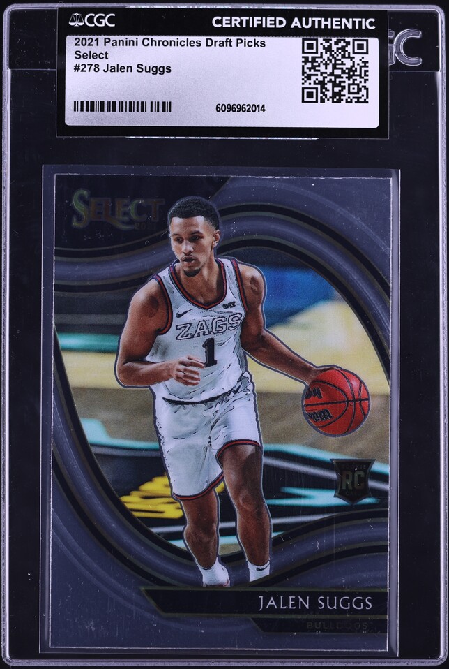 2021-22 Panini Chronicles Phoenix Rookie Autographs #22 Jalen