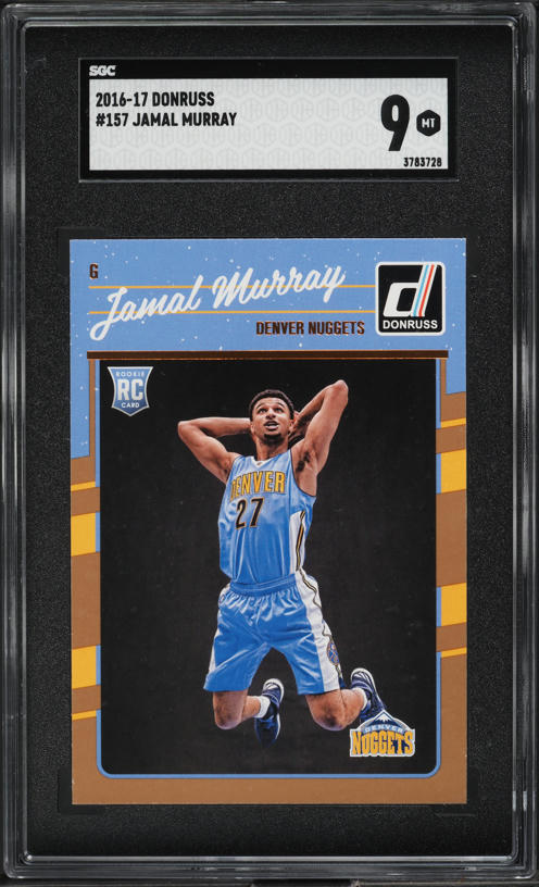 2016 Donruss Optic Signatures Purple Jamal Murray ROOKIE AUTO #6