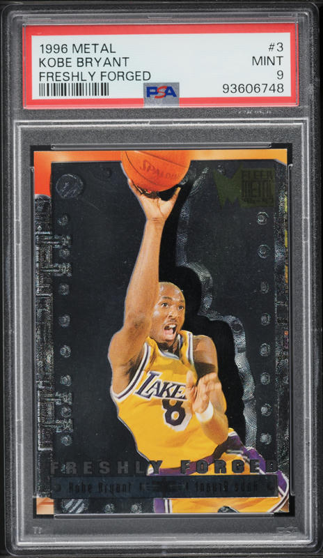 2006 Topps Chrome Gold Refractor Kobe Bryant /25 #129 BGS 9 MINT