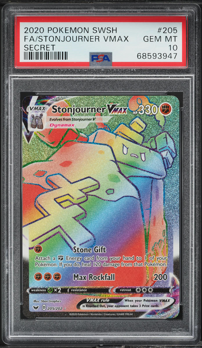 Stonjourner VMAX - Sword (Secret Rare) [s1W-70] main image 1