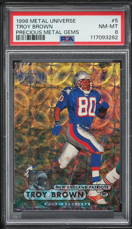 1998 Metal Universe Precious Metal Gems PMG Barry Sanders /50 #20