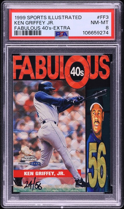 1999 Ud Ionix Ken Griffey Jr. #52 CGC 10 GEM MINT on Fanatics Collect