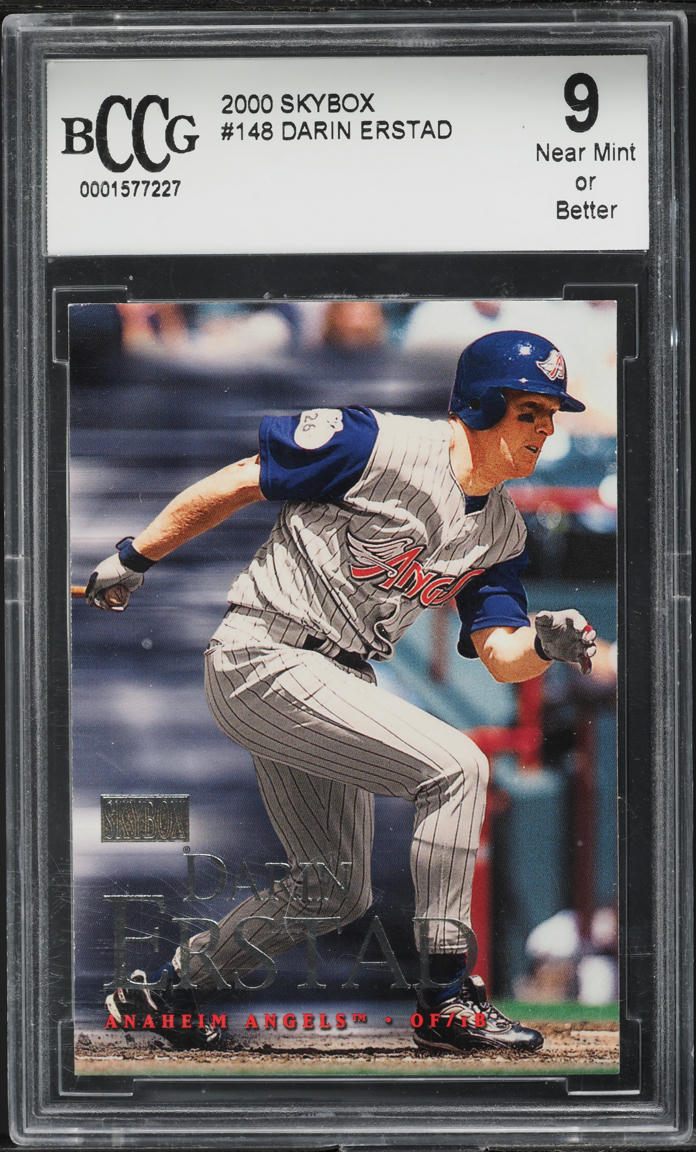 2000 Skybox Darin Erstad #148 BCCG 9