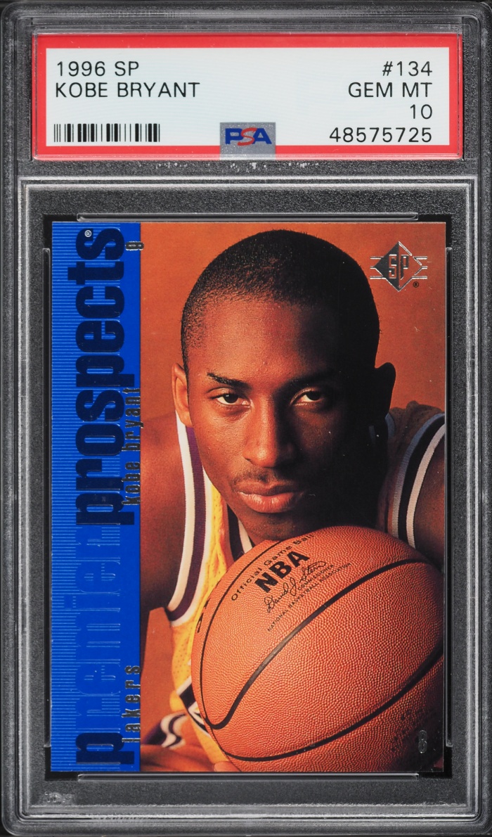 1996 SP Basketball Kobe Bryant ROOKIE #134 PSA 10 GEM MINT - Photo 1