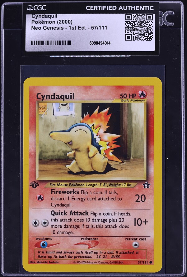 Pokemon Packs Japanese Pokemon Promo Card - Cyndaquil 275/S-P Holo