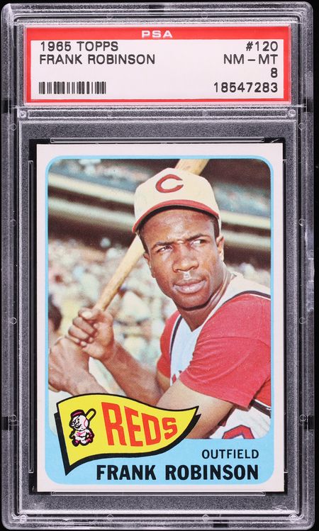 1965 Topps Frank Robinson #120 PSA 8 NM-MT