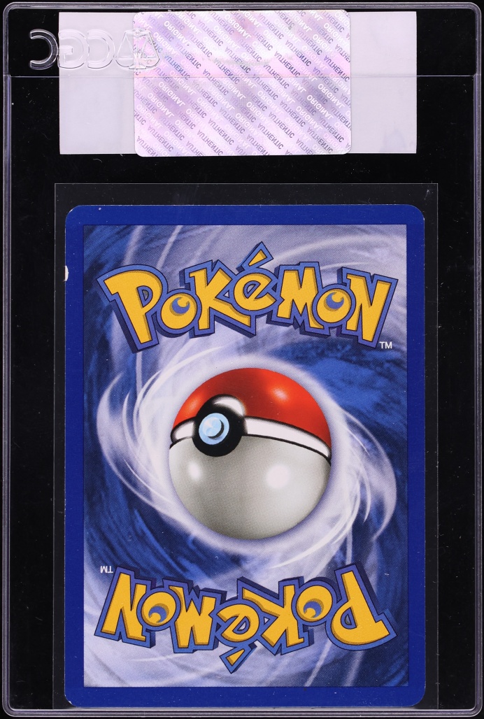1999 Pokemon Fossil 1st Edition Gambler #60 CGC AUTH