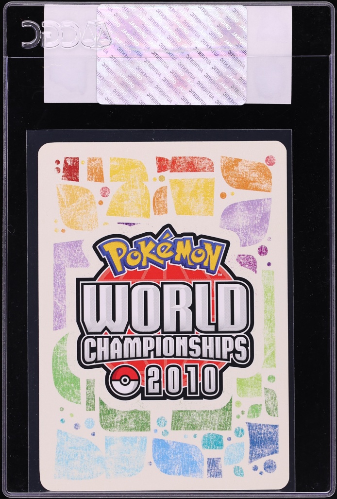 2010 Pokemon HGSS World Championships Decks Happy Luck Pokemon Collector #97 CGC AUTH